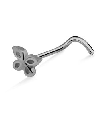 Butterfly Shaped S316L Curved Nose Stud SSNSKB-322